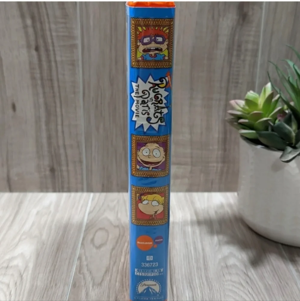 Y2K NICKELODEON Rugrats In Paris The Movie VHS Video Tape Vintage 2000